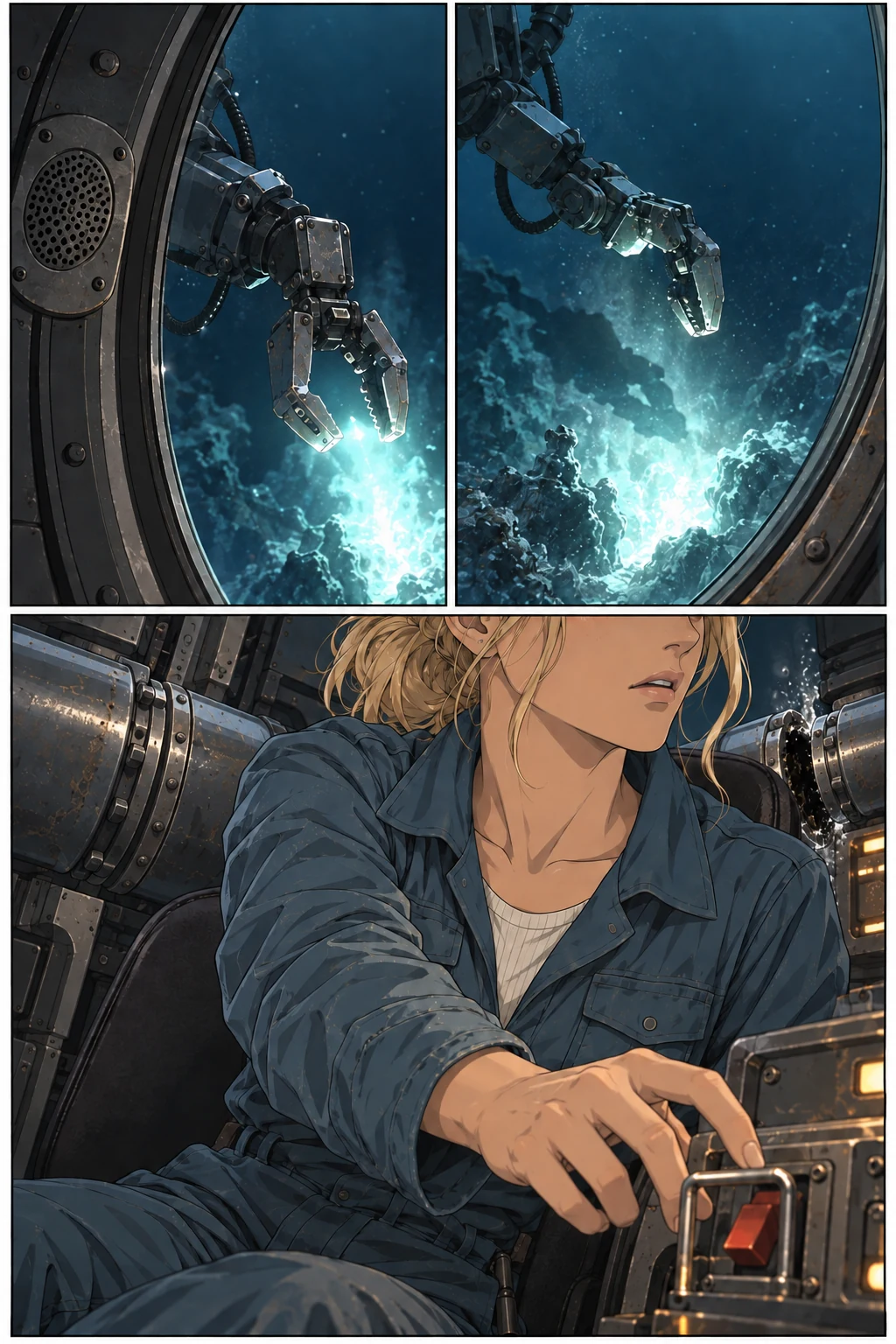 Crush Depth, Chapter One, page 7
